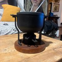 Set fonduta in ghisa design danese Langeland