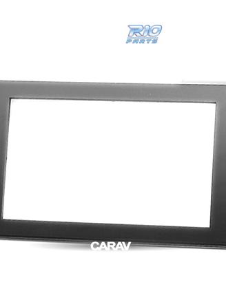 CORNICE NERA PER AUTORADIO 2-DIN PER AUDI A4 E SEA