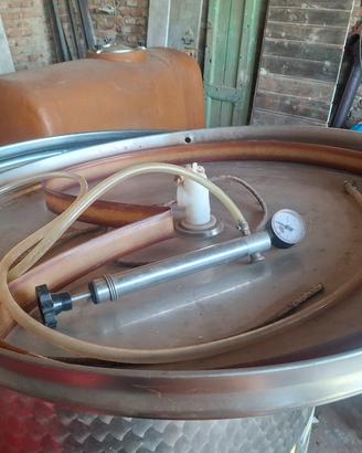  botte in acciaio inox da 700lt 