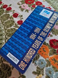 Swatch one hundred yearsof the olympic movement