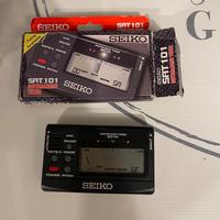 Accordatore chitarra e basso Seiko Sat 101