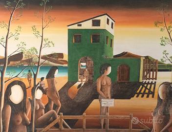 Carmelo Argante - Olio su tela