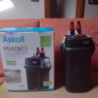 Kit Completo Filtro Acquario Askoll Pratiko 200