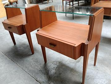 Coppia comodini vintage 1950