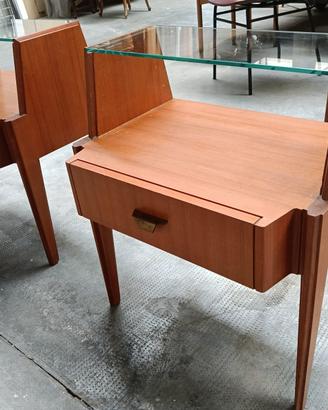 Coppia comodini vintage 1950
