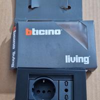 Placca supporto shuko living classic originale 