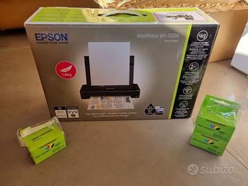 Stampante ultraportatile Epson + materiali