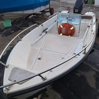 Barca open Conero + motore 40cv + carrello alaggio