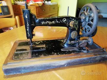 Macchina da cucire Singer, vintage anno 1906