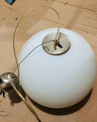 Lampadario Anthea bianco sfera