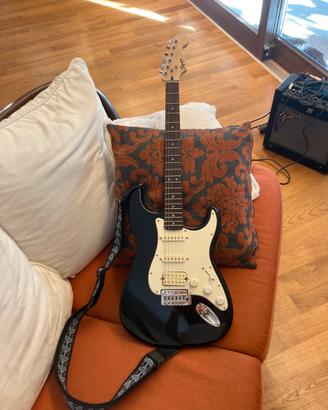 Chitarra Elettrica Squier + Amplificatore Fender