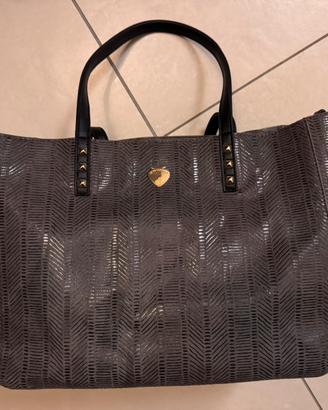 Borsa donna Le Pandorine Reversibile - grigia