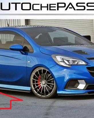 Splitter minigonne per Opel Corsa E 2015
