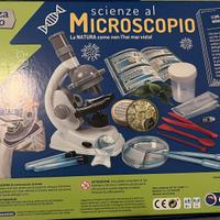 Gioco clementoni Scienze al microscopio