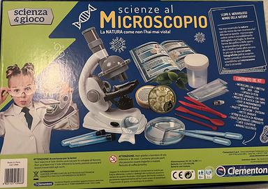 Gioco clementoni Scienze al microscopio