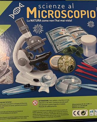 Gioco clementoni Scienze al microscopio