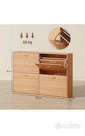 Scarpiera Salvaspazio Homcom NUOVA