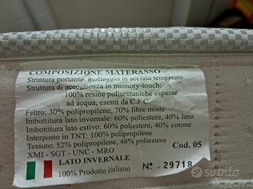 materasso singolo Eminflex
