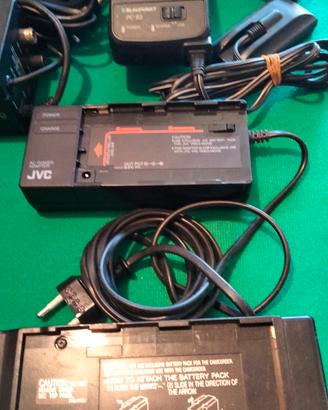 alimentatore. caricabatterie videocamere vintage 