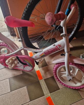 bici unicorno 12"