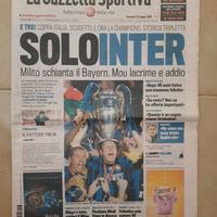 Gazzetta dello sport  23 maggio 2013