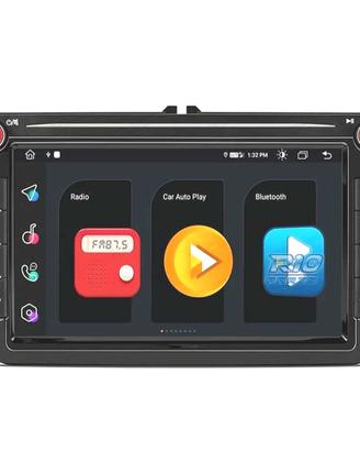 RADIO GPS ANDROID 11 PER VOLKSWAGEN VW SEAT SKODA 