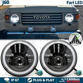 FARI LED Per LAND CRUISER J60 Angel Luce Bianca