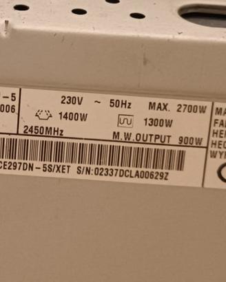 Microonde Samsung