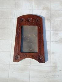 Cornice Portafoto Vintage in Legno handmade 1890
