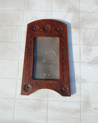 Cornice Portafoto Vintage in Legno handmade 1890