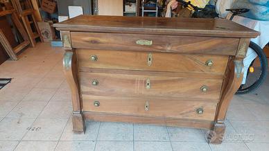 comò impero con bretelle