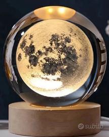 Sfera di Cristallo 3D sistema solare