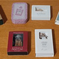Lotto 6 miniature profumi vintage con scatola
