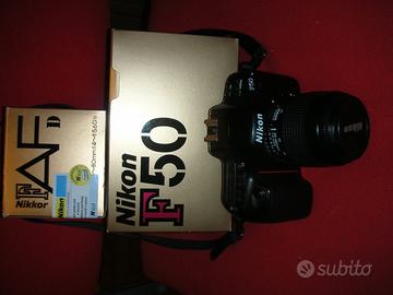 FOTOCAMERA ANALOGICA NIKON F50 CON ZOOM 35-80