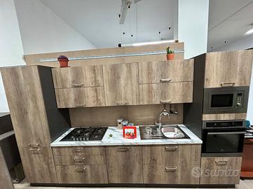 Cucina componibile stile industrial