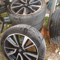 cerchi e gomme nissan   qashqai r18 r19