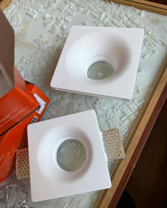 Faretti in gesso a scomparsa