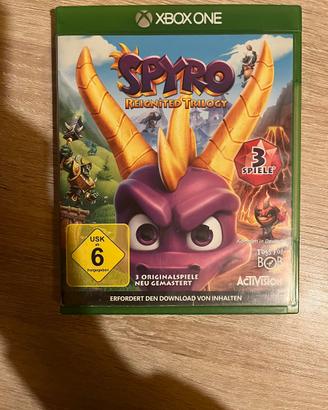 Gioco spyro per Xbox one