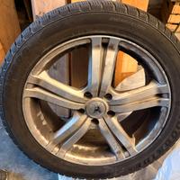 Cerchi ford/volvo con gomme invernali