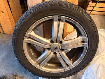 Cerchi ford/volvo con gomme invernali
