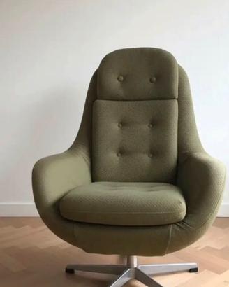 Iconica poltrona girevole anni 70