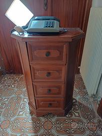 Mobiletto porta telefono  con 4 casetti 