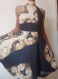 Mini dress fantasia barocca