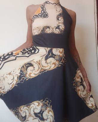 Mini dress fantasia barocca