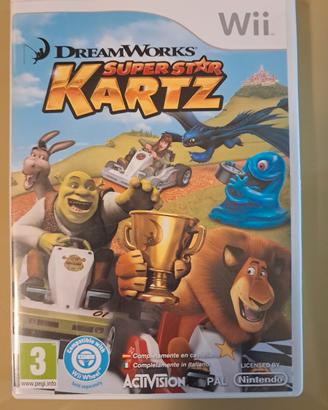 Super Star Kartz per WII con manuale originale