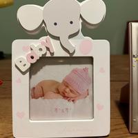 Cornice Portafotografie in legno bambina