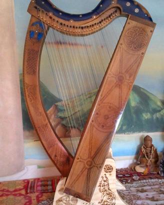 Arpa celtica artigianale diatonica
