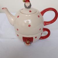 Teiera Natalizia art-from Italy.