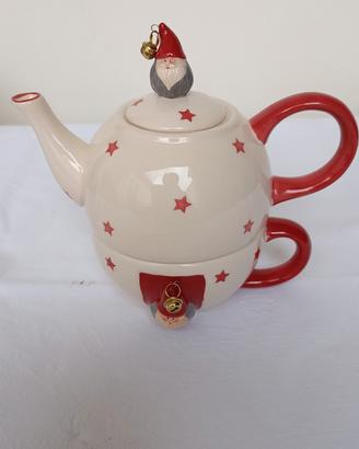 Teiera Natalizia art-from Italy.