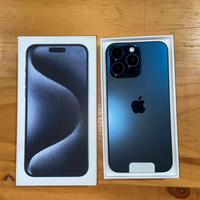 Iphone 15 pro max 256 Gb blu titanio